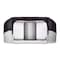 San Jamar Single 12" JBT Bath Tissue Dispenser, 1 Roll, 12.9x5-5/8x14-7/8, Black SAN R6000TBK - alternate 4